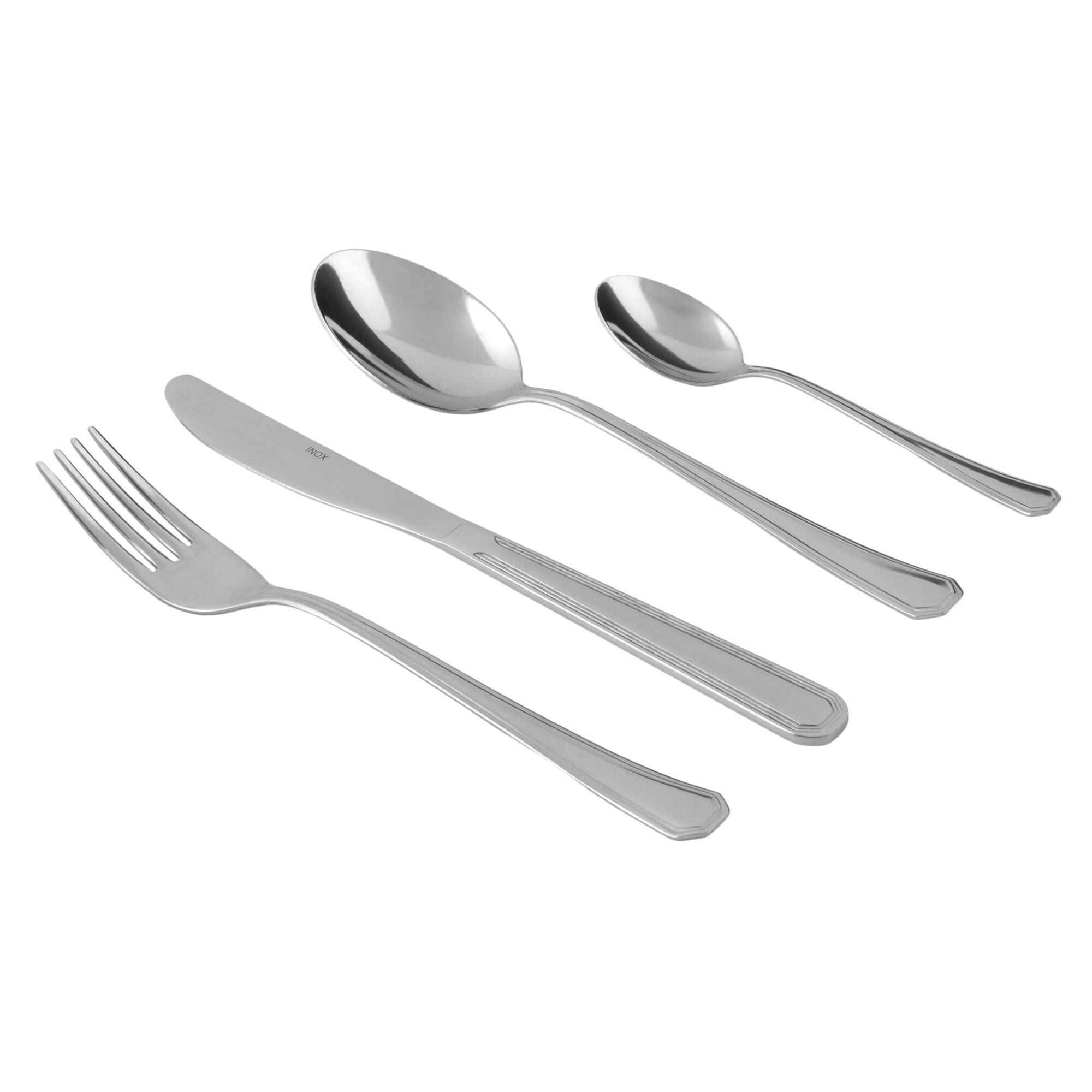 Set 24 tacamuri Alaska 1.8mm inox 18/0