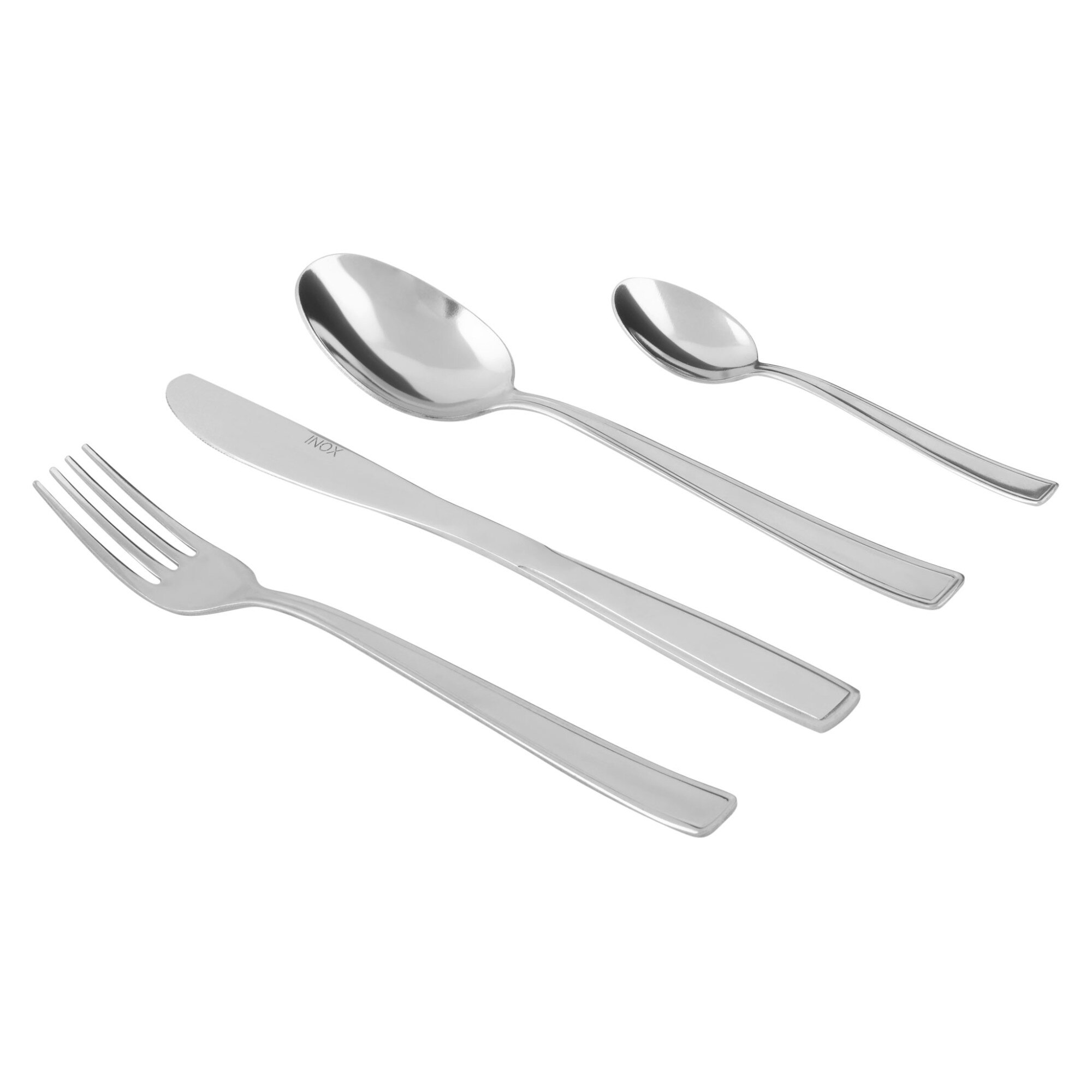 Set 24 tacamuri Toronto 1.8mm inox 18/0