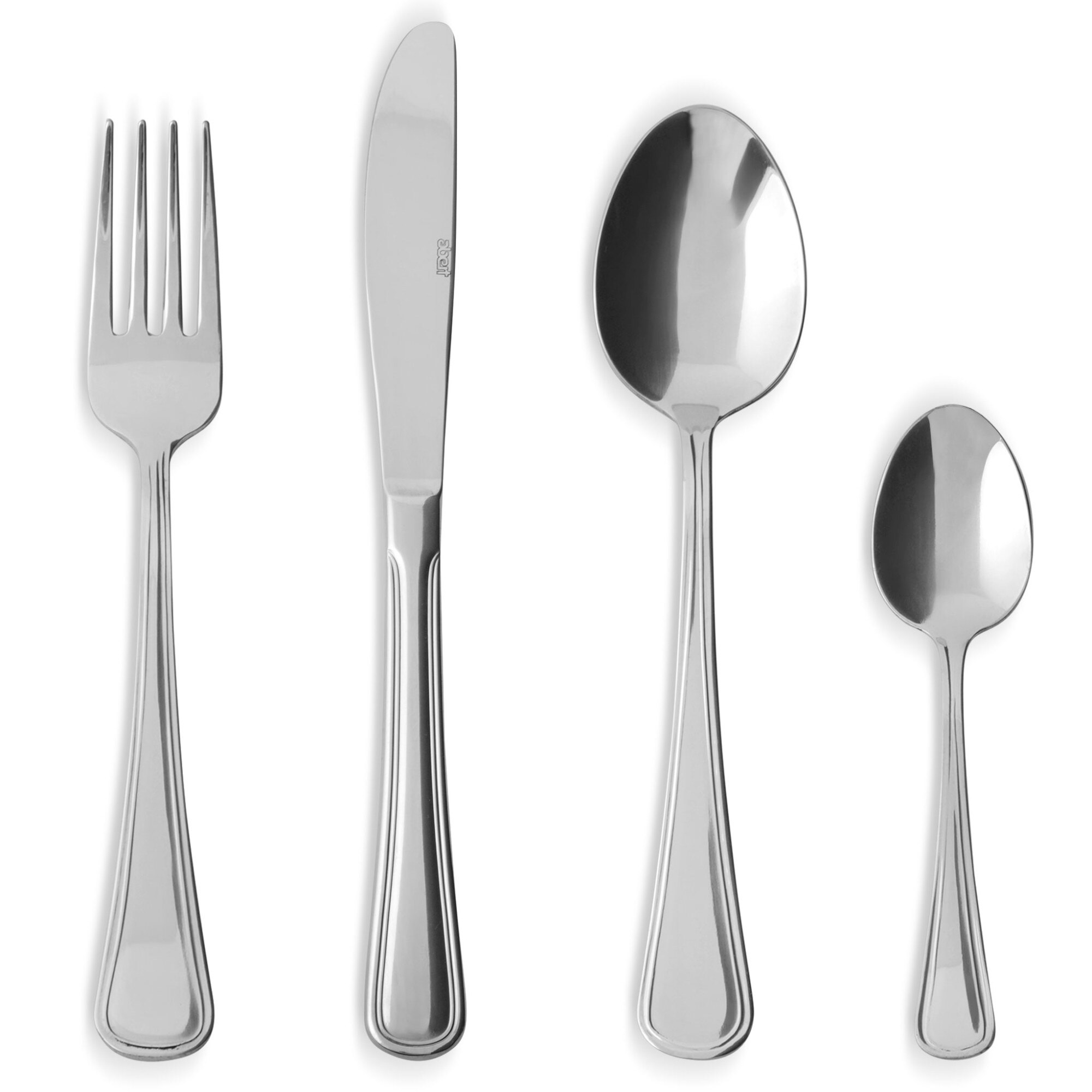 Set 24 tacamuri Valencia 1.8mm inox 18/0