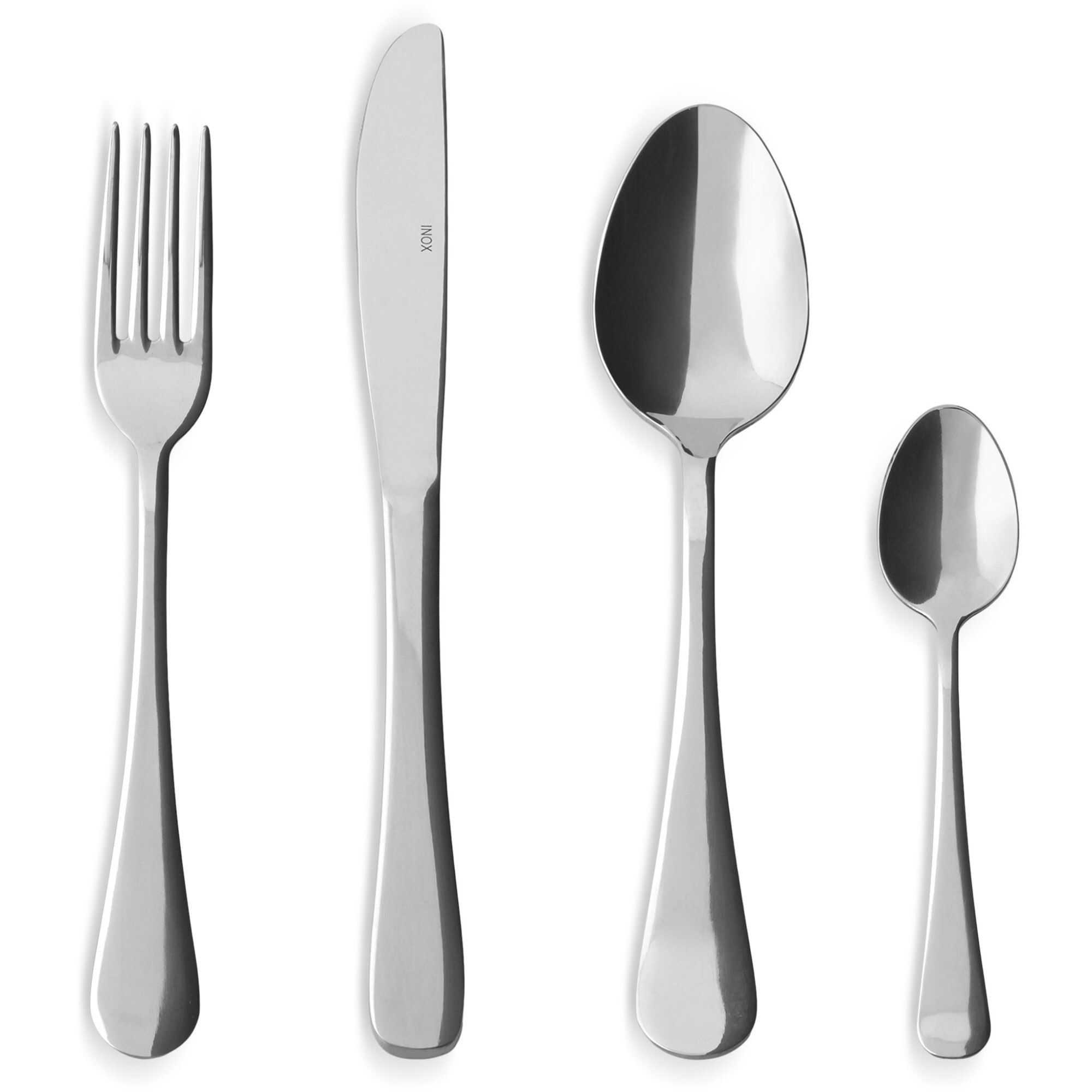 Set 24 tacamuri Med, 3.0mm inox 18/0