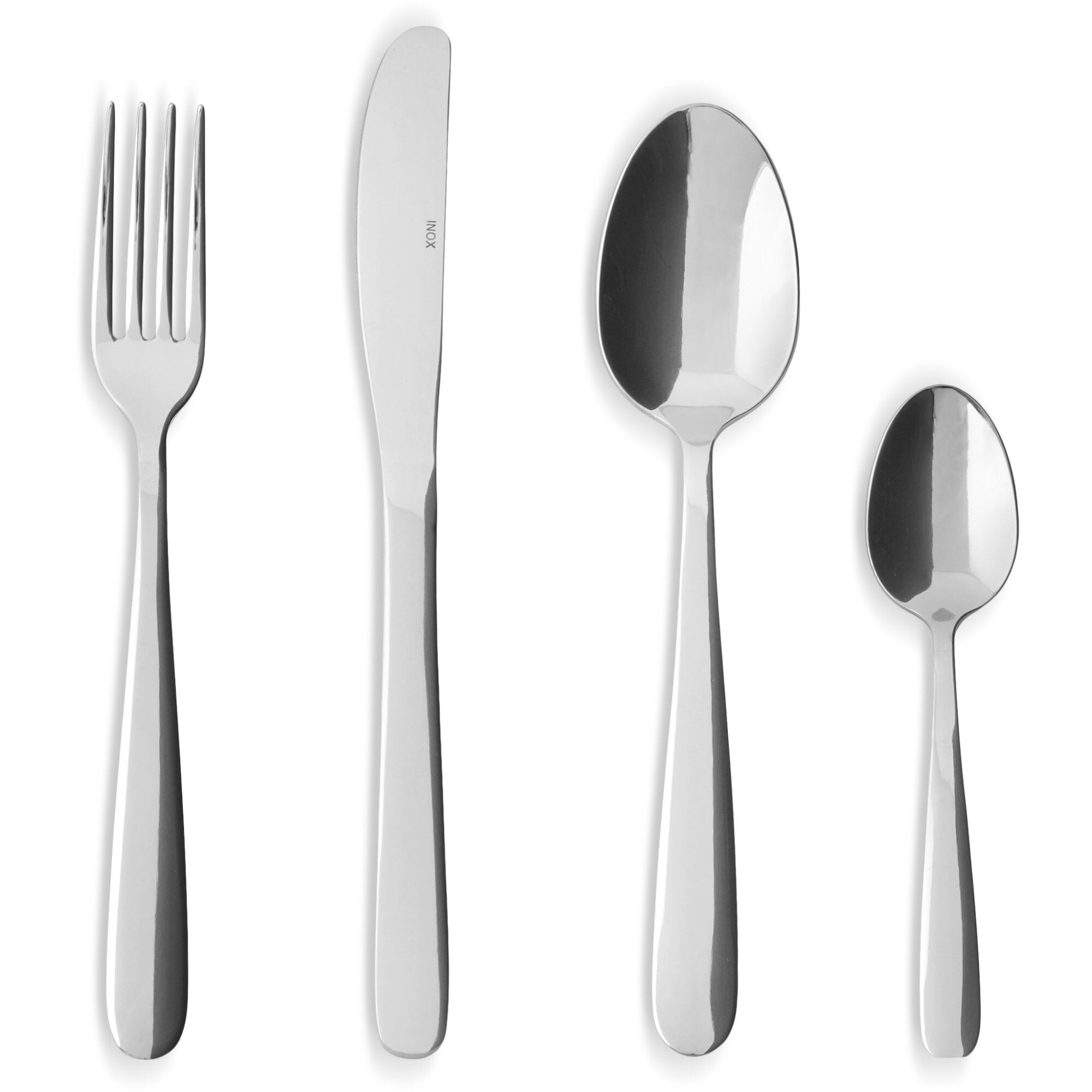 Set 24 tacamuri Brigitte 1.8mm inox 18/10