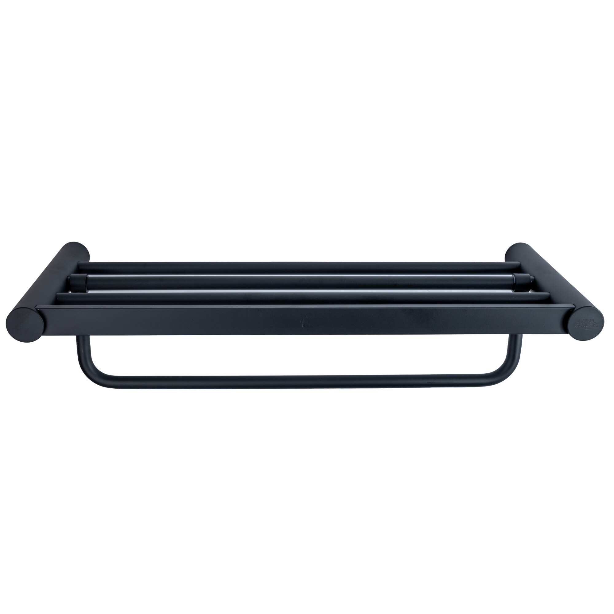 Etajera depozitare prosoape, Negru Mat