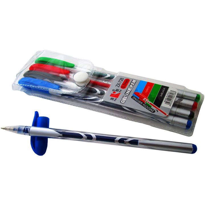 Pix cu GEL SOFT, Execelsior 4buc/set, diverse culori