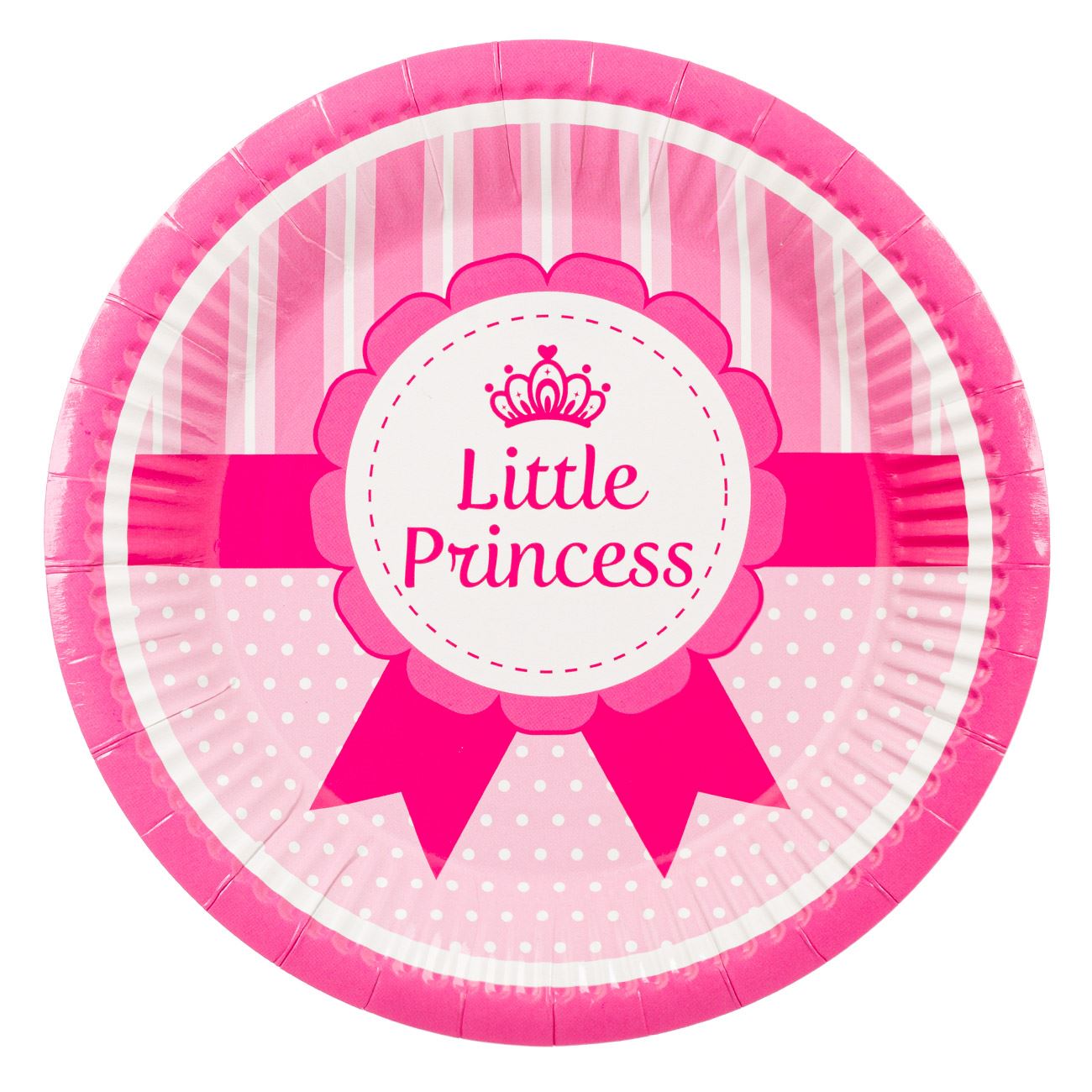 Set 6 farfurii petrecere Little Princess, Lioness, 18 cm - eMAG.ro