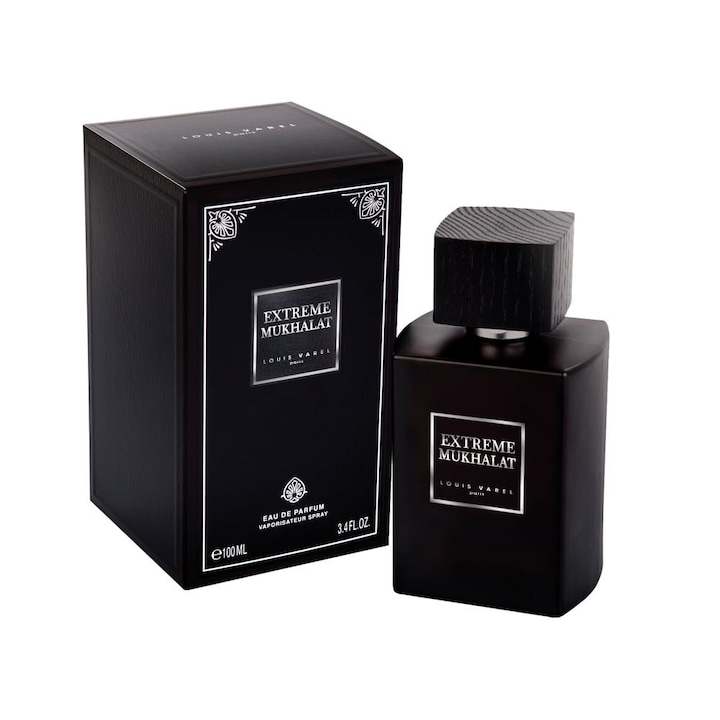 Apa de Parfum Louis Varel, Extreme Mukhalat, Unisex, 100 ml