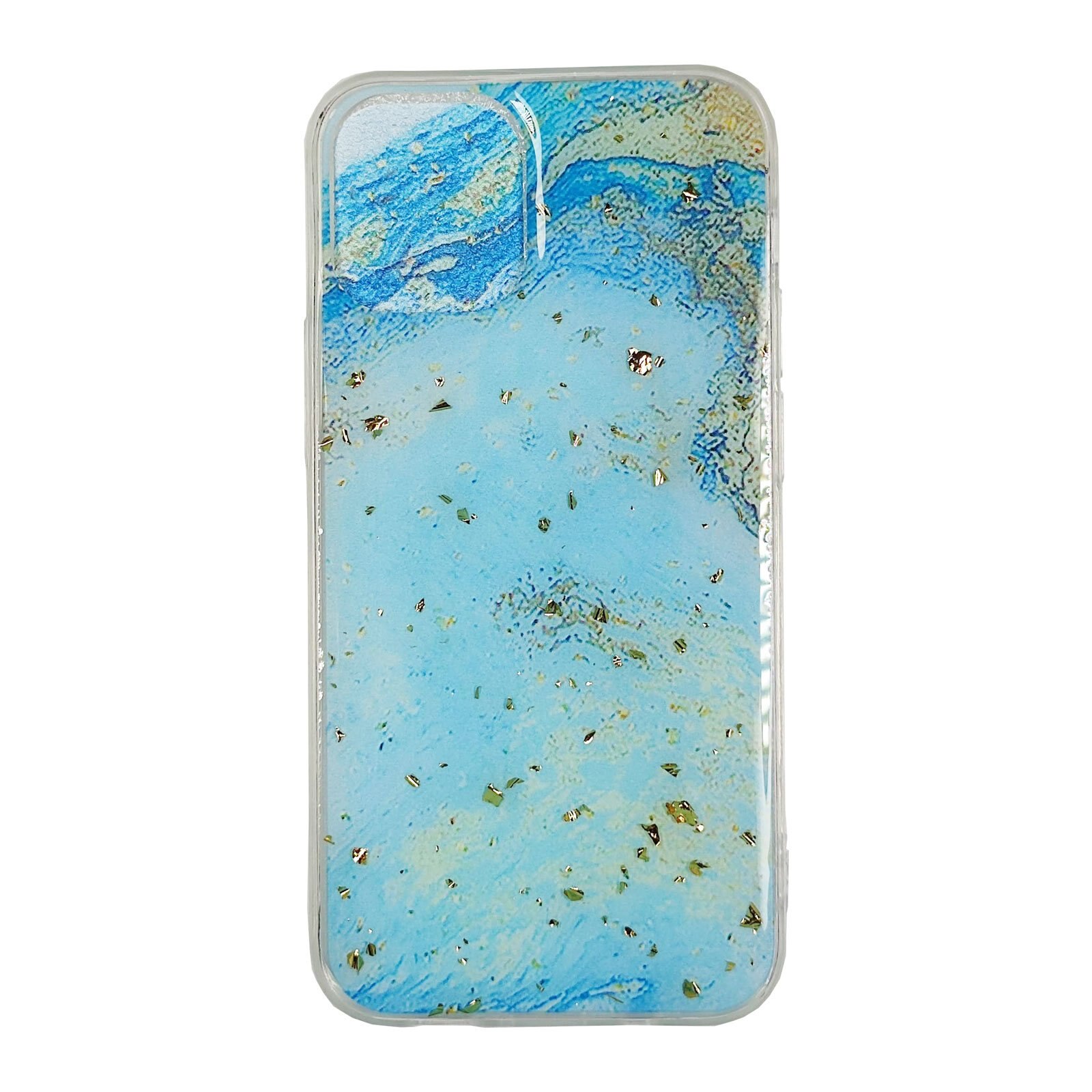 Husa silicon compatibila cu Apple iPhone 12 Mini model Ocean Epoxy, Silicon, TPU Viceversa