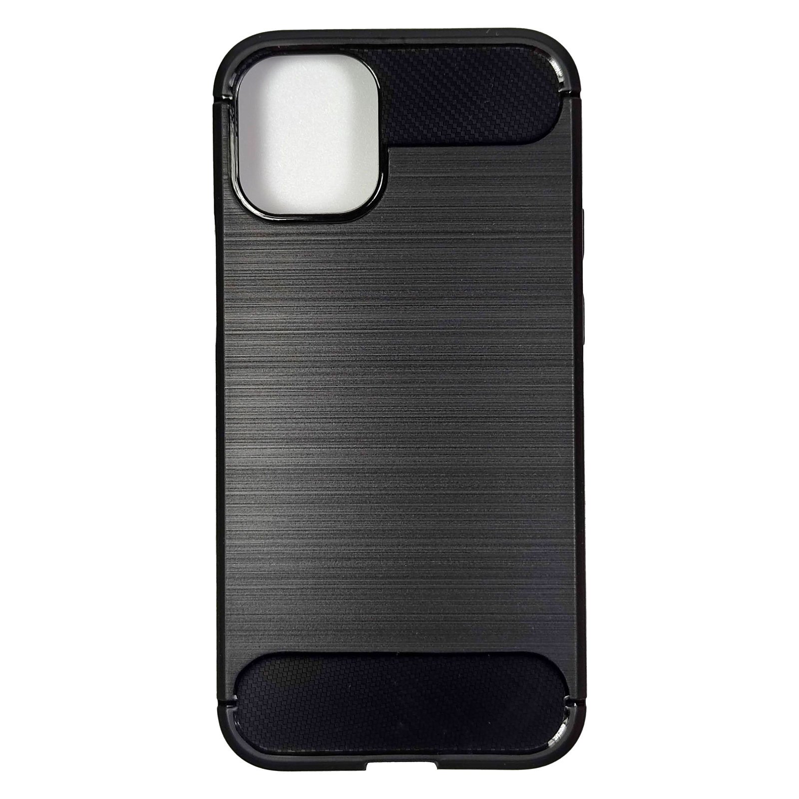 Husa compatibila cu Apple iPhone 12 Mini model Carbon Fiber, Silicon, TPU, Viceversa