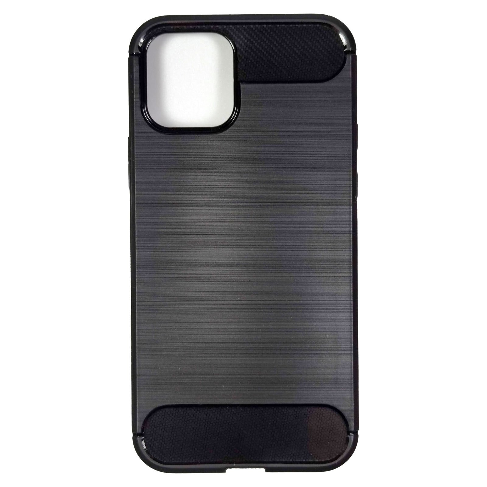 Husa compatibila cu Apple iPhone 12 model Carbon Fiber, Silicon, TPU, Viceversa