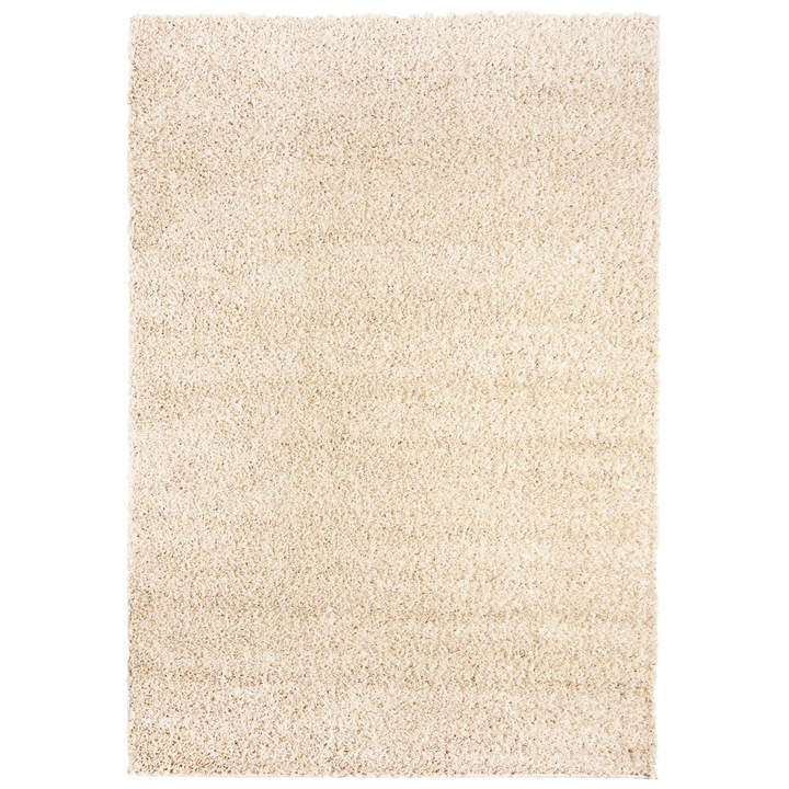 Covor Soho Shaggy Soft Colors Woolly Chemex P113A S77 bej 60x200