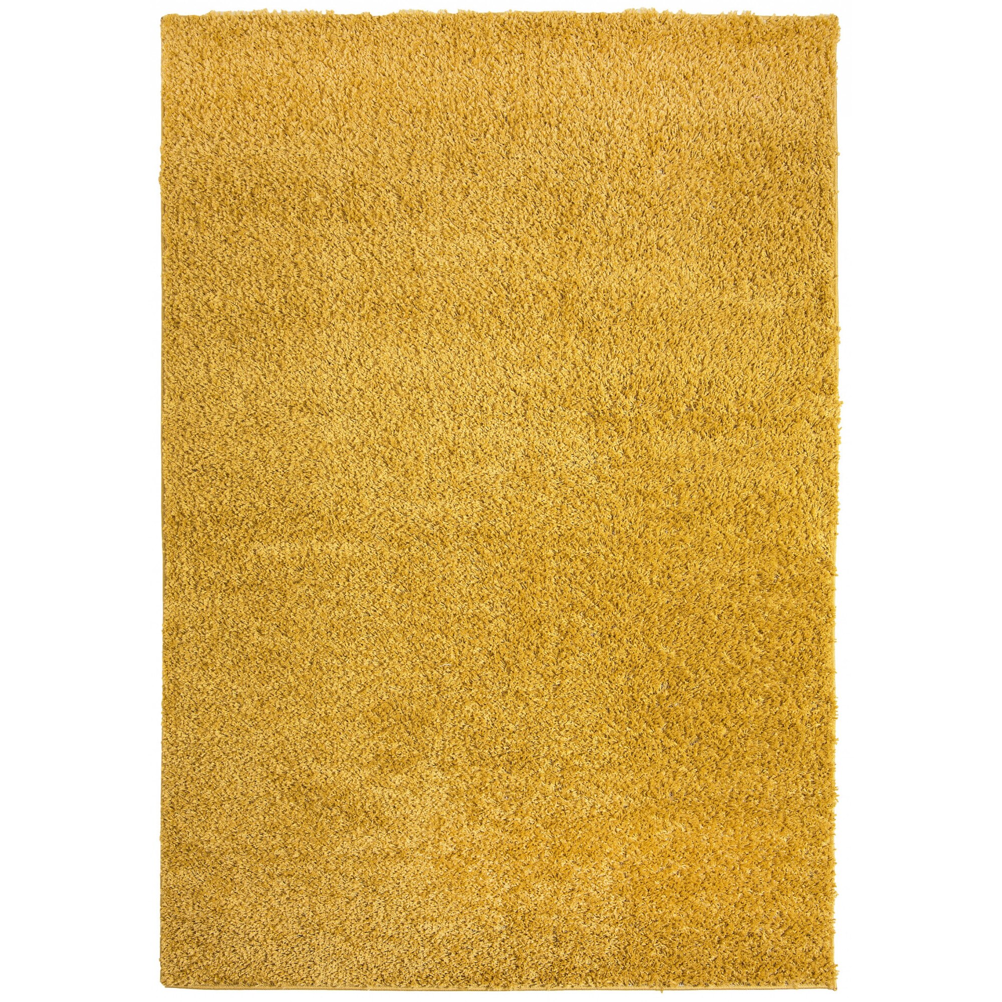 Covor Soho Shaggy Soft Colors Woolly Chemex P113A galben 100x100