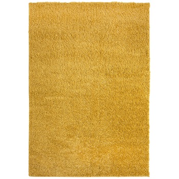 Covor Soho Shaggy Soft Colors Woolly Chemex P113A galben 100x100 Covor Soho Shaggy Soft Colors Woolly Chemex P113A galben 100x100