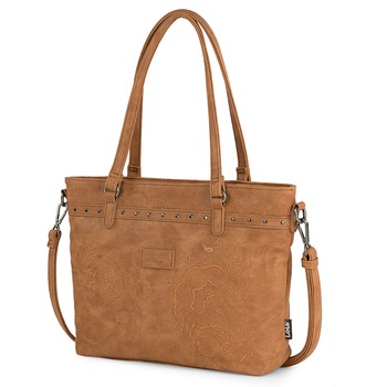 Geanta pentru femei LOIS 302681,34x24x8cm, piele artificiala, maro deschis Geanta pentru femei LOIS 302681,34x24x8cm, piele artificiala, maro deschis