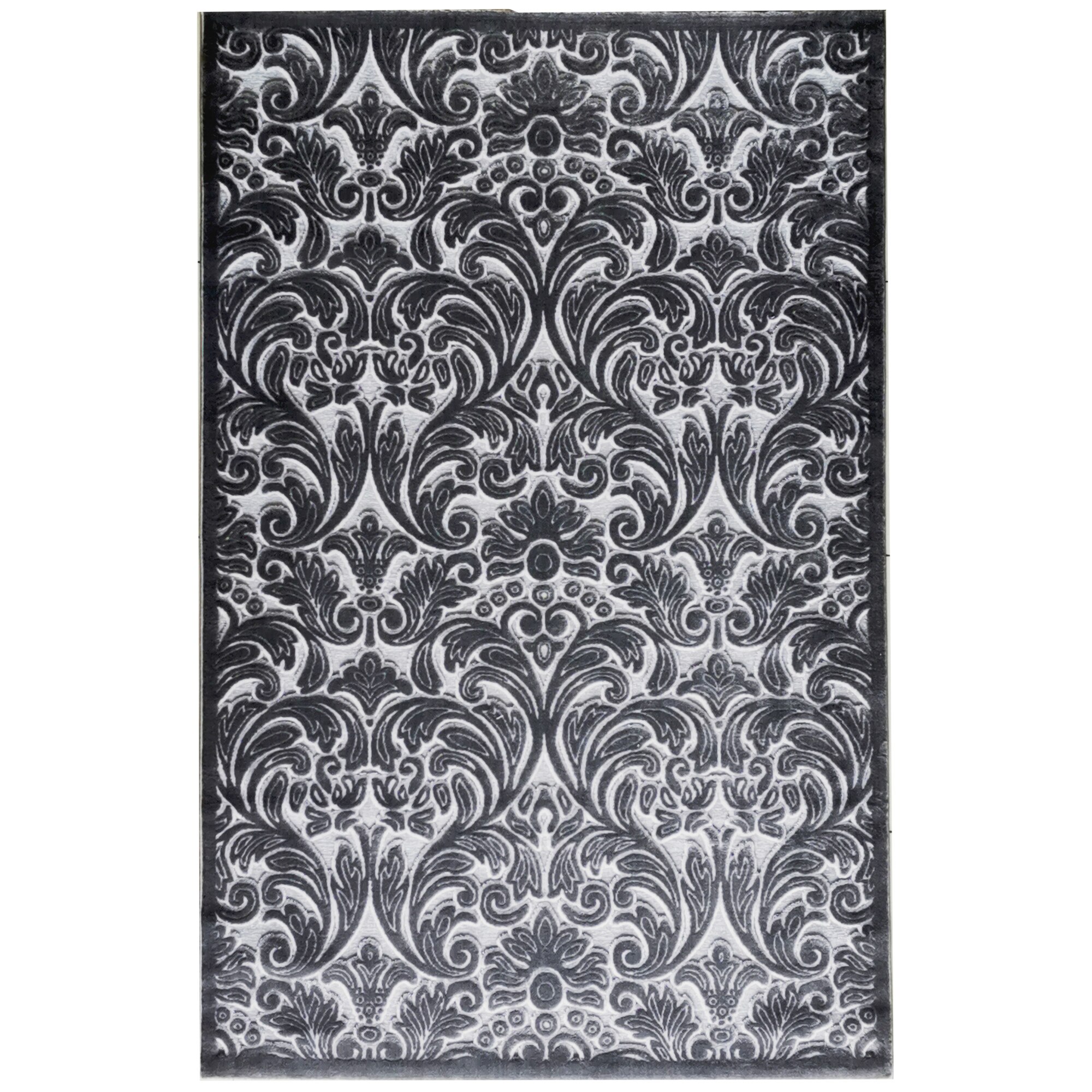 Covoare Karacahan Tuna 8989A Grey/ Grey, 160X230 cm, 13 mm ialtime fir, confort sporit datorita grosimii