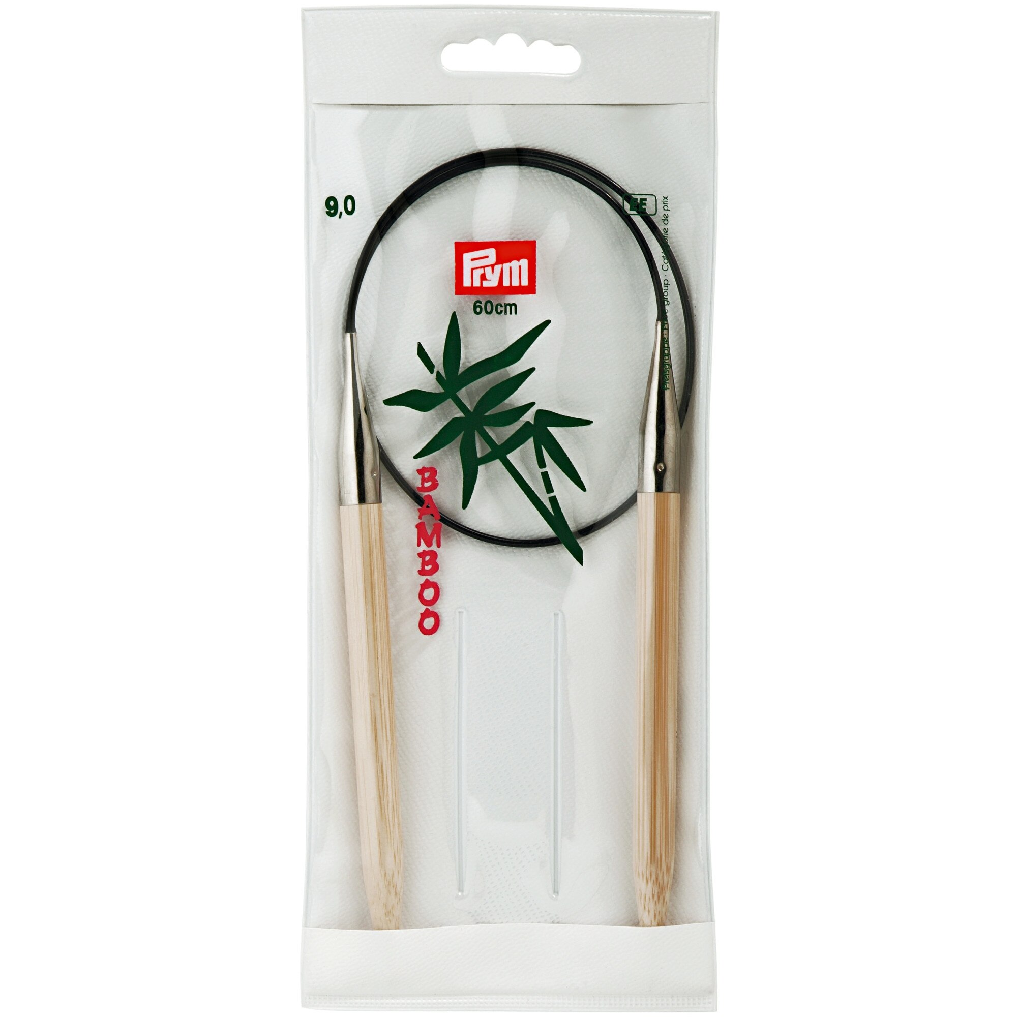 Andrele circulare, din bambus, de 9 mm, lungime 60 cm, Prym Bamboo