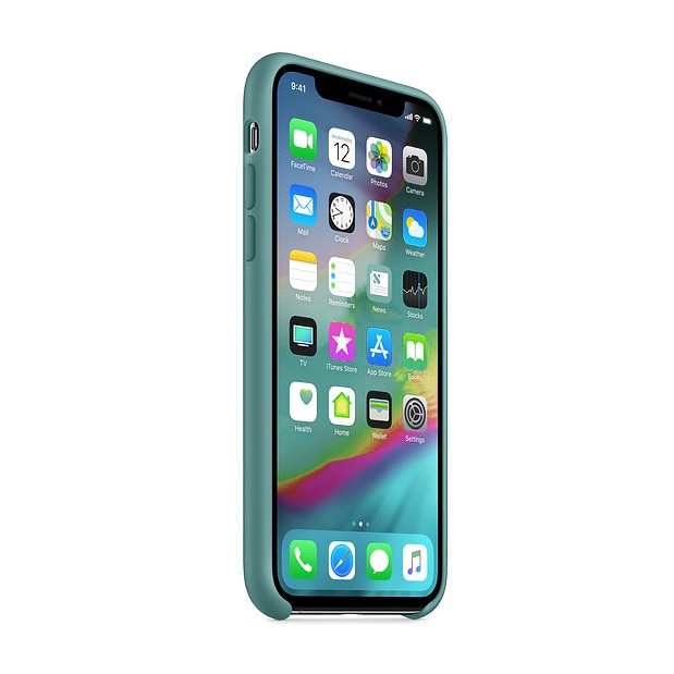 Силиконов Кейс за Apple iPhone XS Max, Silicone Case, Green eMAG.bg