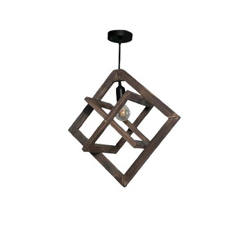 Pendul Cojom Clio1m, din lemn masiv, fag, 1 bec cu dulie E27, maro antic Pendul Cojom Clio1m, din lemn masiv, fag, 1 bec cu dulie E27, maro antic