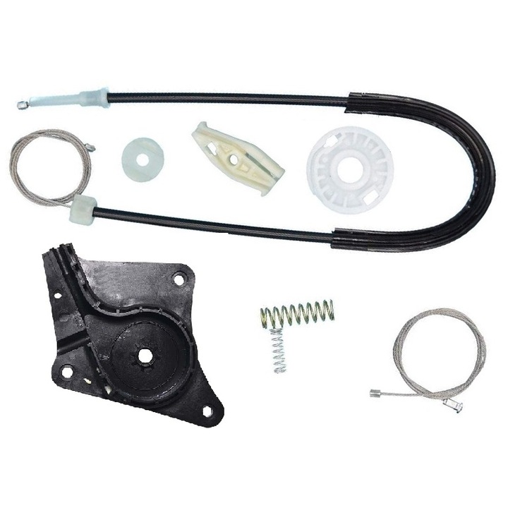 Kit reparatie macara electrica geam usa auto Volkswagen Beetle CC cabrio 2003-2005 stanga spate cu capac