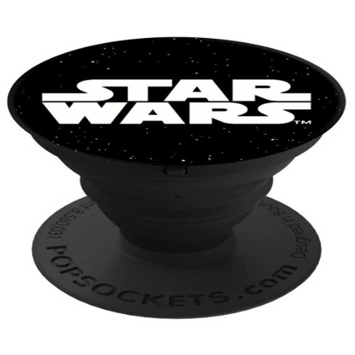 Suport stand PopSockets PopGrip Logo Star Wars pentru telefoane
