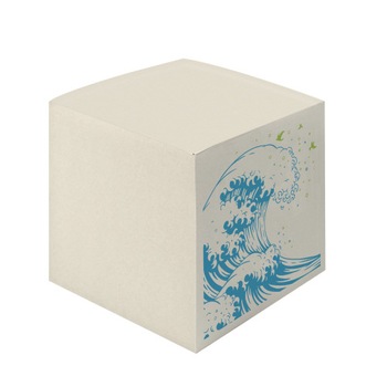 Bloc notite Herlitz, 9x9x9 CM, 900 File, Motiv Wave Greenline Bloc notite Herlitz, 9x9x9 CM, 900 File, Motiv Wave Greenline