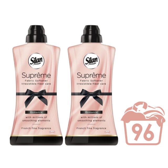 Balsam de rufe Silan Supreme Romance, 96 spalari, 2x1.2 L