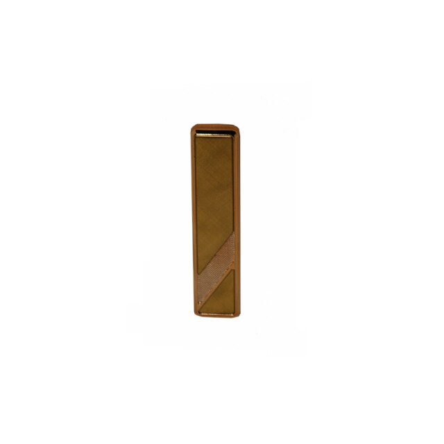 Bricheta electrica ultra slim cu incarcare USB, aprindere cu touch, waterproof, Auriu