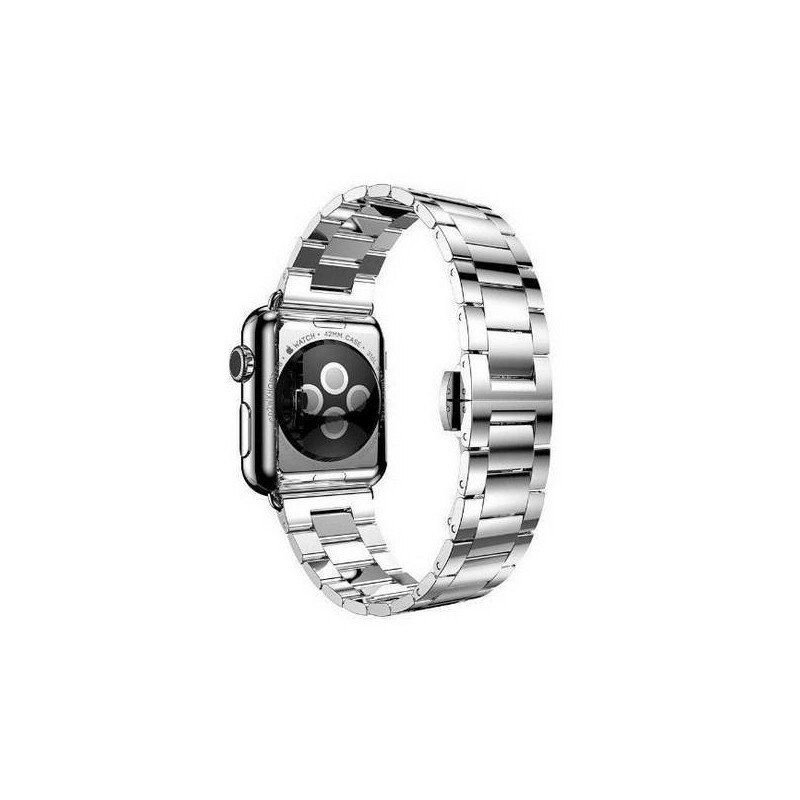 Curea Goospery Metalic Band Compatibila Cu Apple Watch 4 / 5 / 6/ Se 40mm, Silver