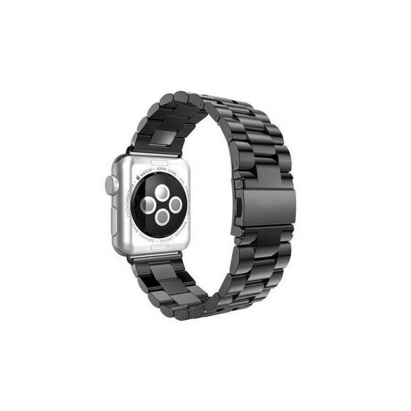 Curea Goospery Metalic Band Compatibila Cu Apple Watch 4 / 5 / 6/ Se 40mm, Negru