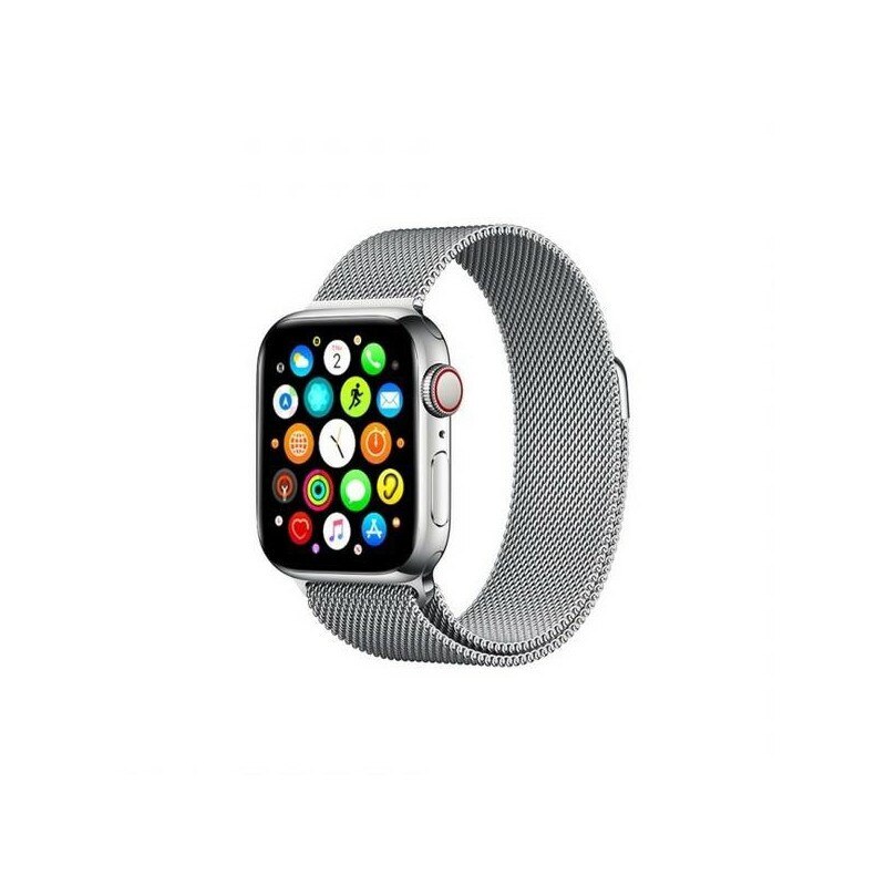 Curea Goospery Milanese Loop Compatibila Cu Apple Watch 4 / 5 / 6/ Se 40mm, Metalic Silver