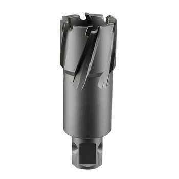 Carota TCT Ø14 cu prindere universala (Weldon ,QuickIN), cu placute din carbura, adancime de taiere 50 mm Carota TCT Ø14 cu prindere universala (Weldon ,QuickIN), cu placute din carbura, adancime de taiere 50 mm