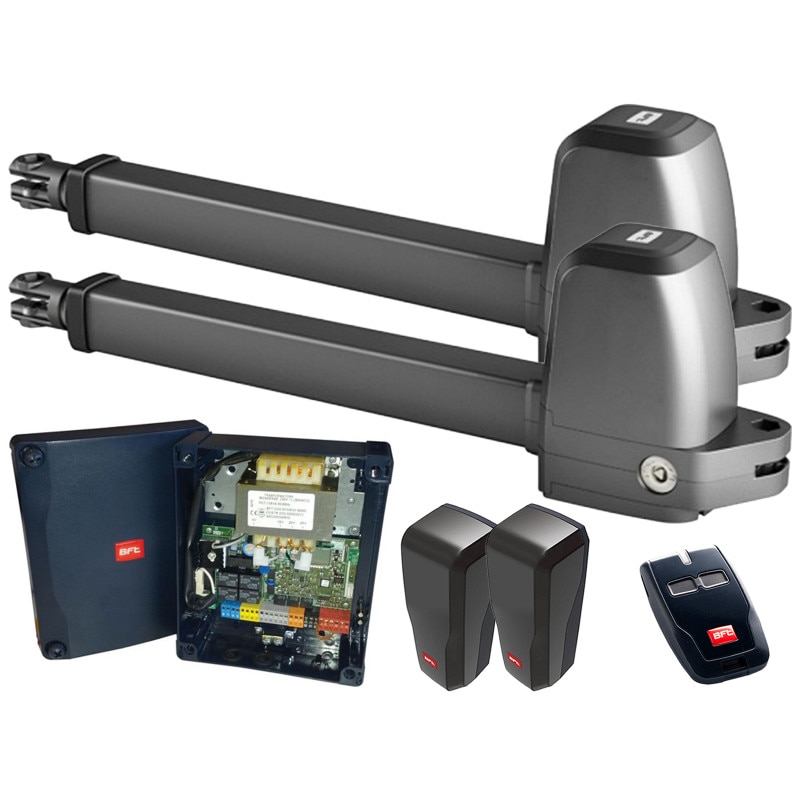 Kit automatizare, pentru porti batante de pana la 400 Kg, si 3 m pe canat, Bft Athos, Ac25 230V