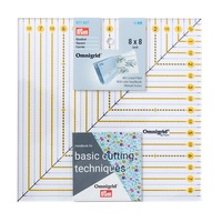 rigla patrata pentru croitorie patchwork design grafic 20x20 cm 8x8 inch prym imagen 0_0_0