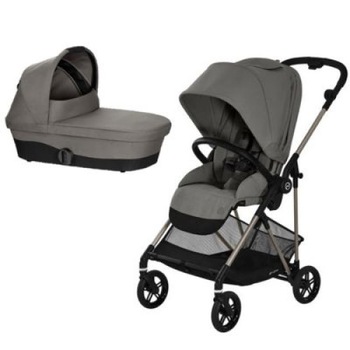 Carucior 2 in 1 Melio Cybex Soho Grey, include landou Carucior 2 in 1 Melio Cybex Soho Grey, include landou