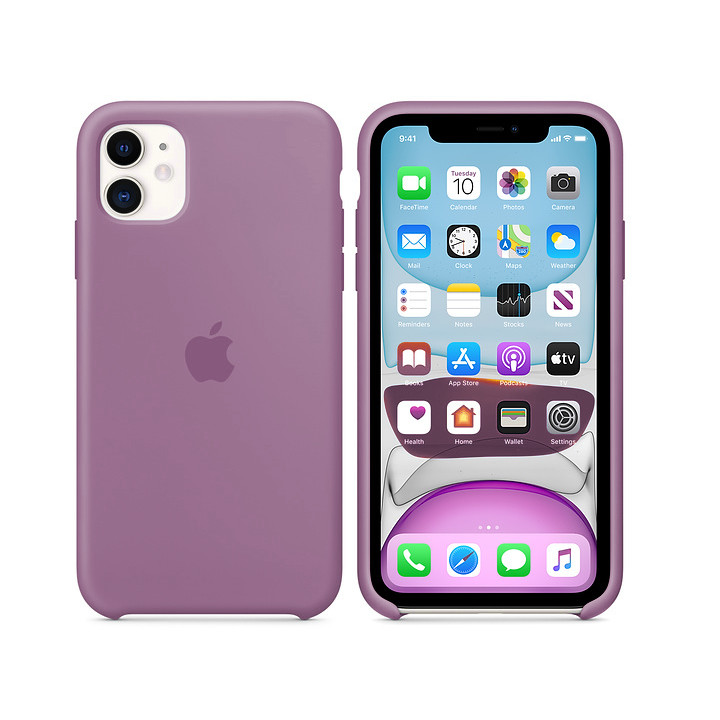 Силиконов Кейс за Apple iPhone 11, Light Purple