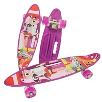 penny board cu roti luminate si suport prindere roz imagen 7_0_
0