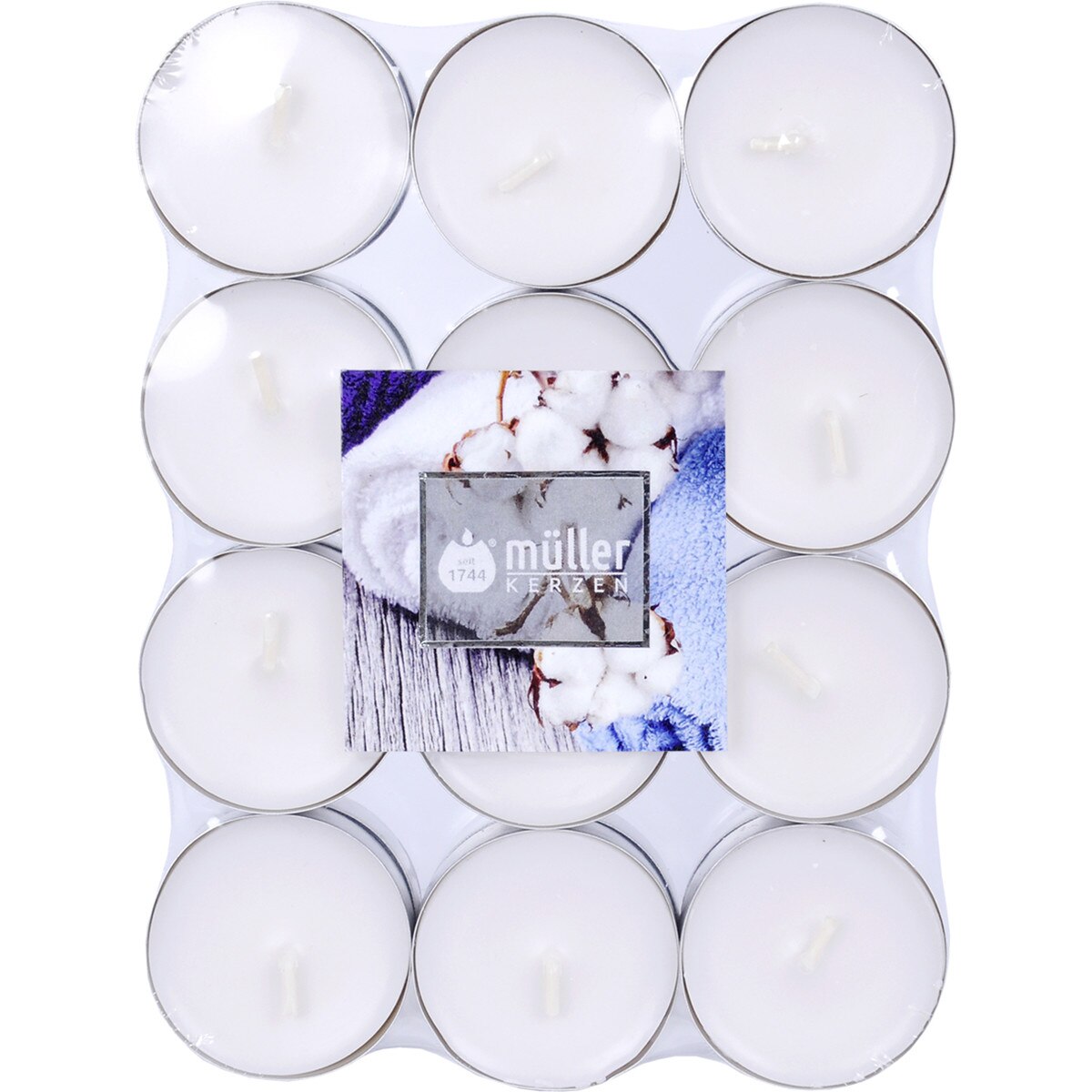 Set 24 Lumanari pastila parfumate -cotton