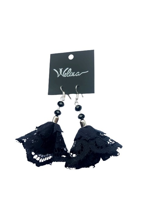 Cercei, Welika, Lace Mini, Negru