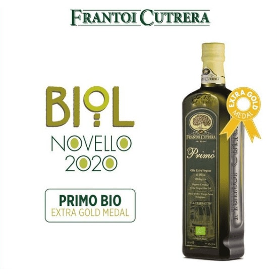 Extra Virgin Olive Oil Primo Bio can - Cutrera - 5l