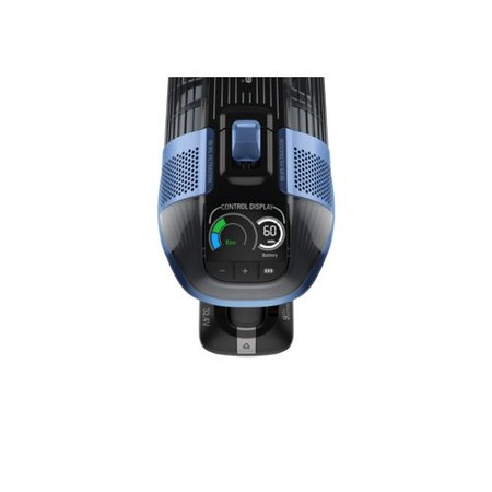 Aspirator vertical Rowenta X-Force Flex Aqua 14.60 RH9990WO, 32.4V, Putere aspirare 200 Air Watts, Autonomie 1h10' (mod ECO), Cap aspirare Aqua, Functie Boost, Negru/Albastru