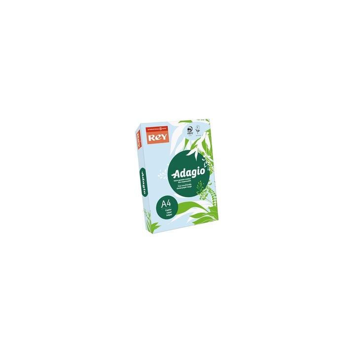 Rey "Adagio" másolópapír, színes, A4, 80 g, pasztell kék