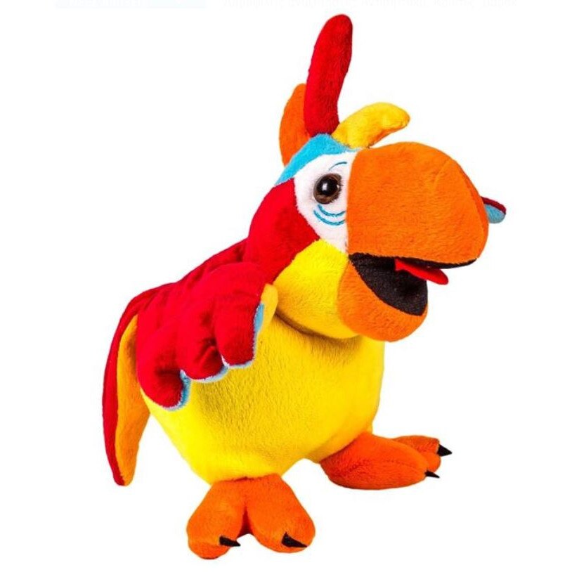 Papagal interactiv - repeta ceea ce ii spui, SG, 15x15x21 cm