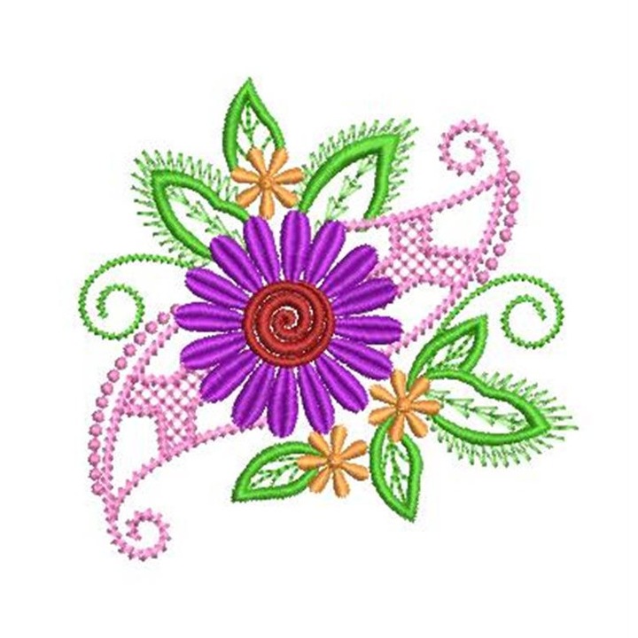 Számítógépes hímzőprogram, D SEWING, szatén textúrával, SAT046, CD/DVD-n