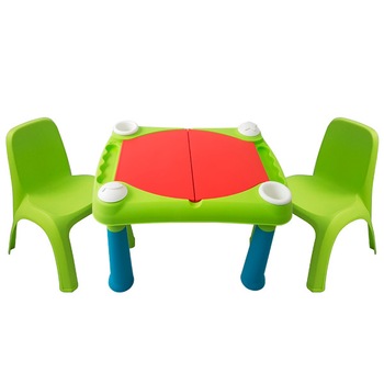 Set 2 scaunele cu spatar + masuta apa si nisip MRV Set 2 scaunele cu spatar + masuta apa si nisip MRV