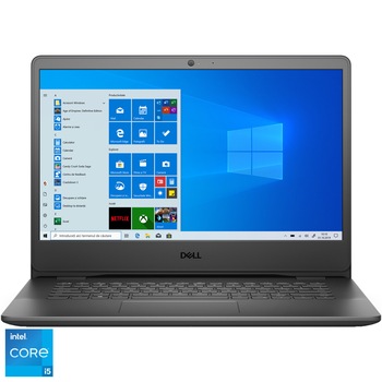 Laptop Dell Vostro 3400 cu procesor Intel Core i5-1135G7, 14 Laptop Dell Vostro 3400 cu procesor Intel Core i5-1135G7, 14