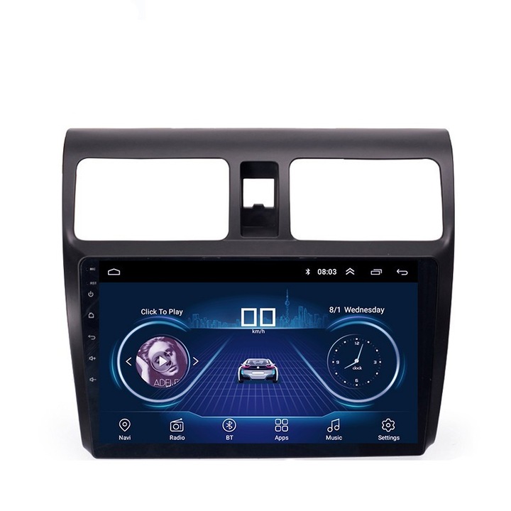 Multimédia navigációval ZT, Suzuki Swift 2004-2010, Android 11, 8+4+64, 10105