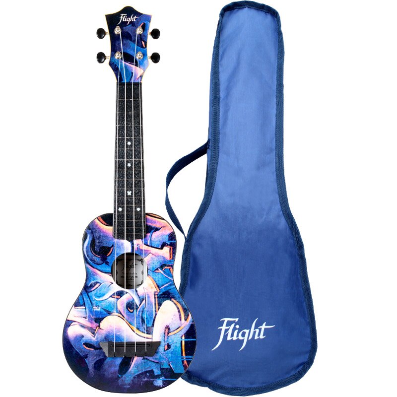 Ukulele Flight TUS-40 Graffiti Travel Soprano