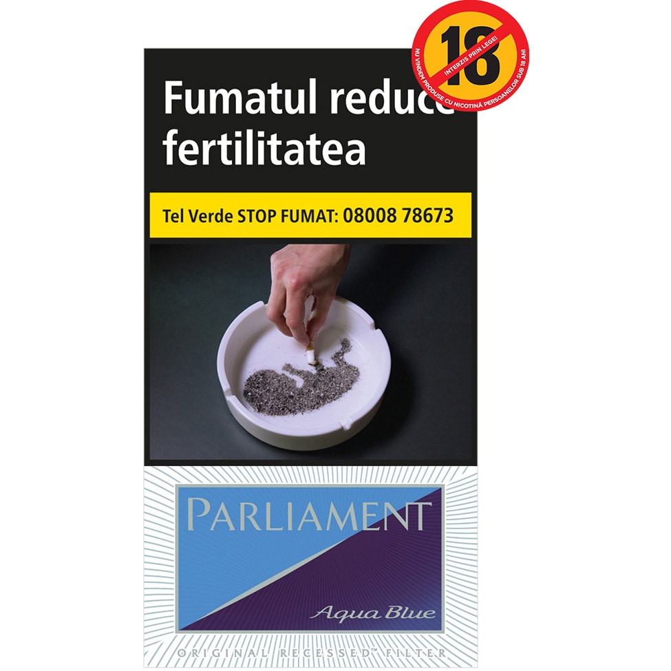 Tigari Parliament Aqua Blue 100s