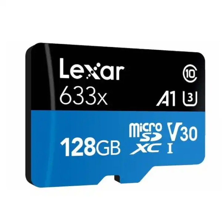 633x MicroSDXC 128 GB Class 10 UHS-I/U3 A1 V30 (LSDMI128BB633A)
