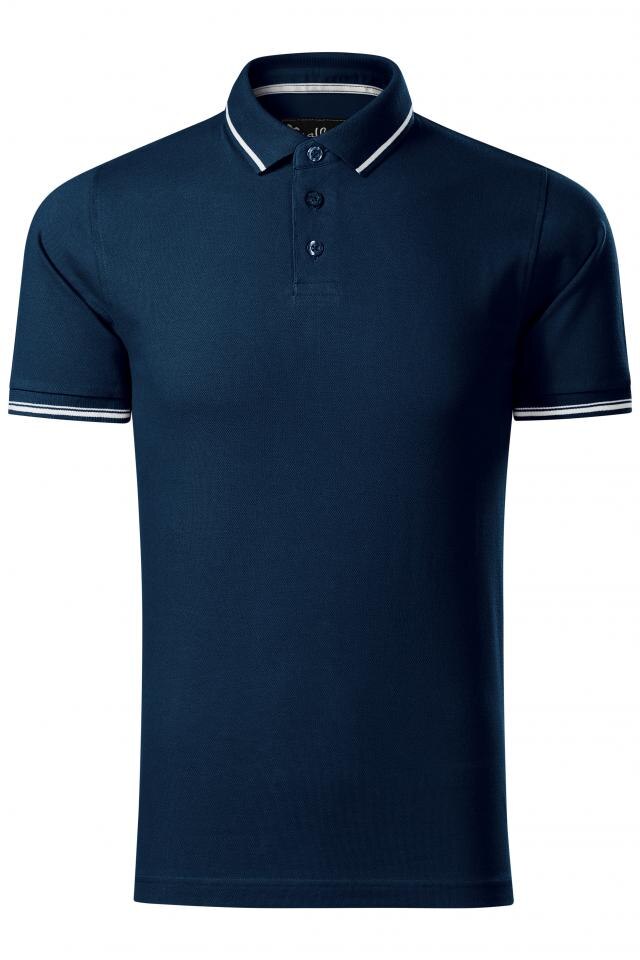 Tricou polo pentru barbati Perfection plain, Albastru marin
