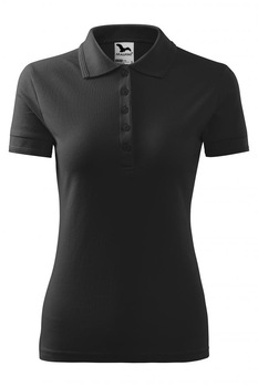 Tricou polo pentru dama Pique Polo, Antracit melange Tricou polo pentru dama Pique Polo, Antracit melange