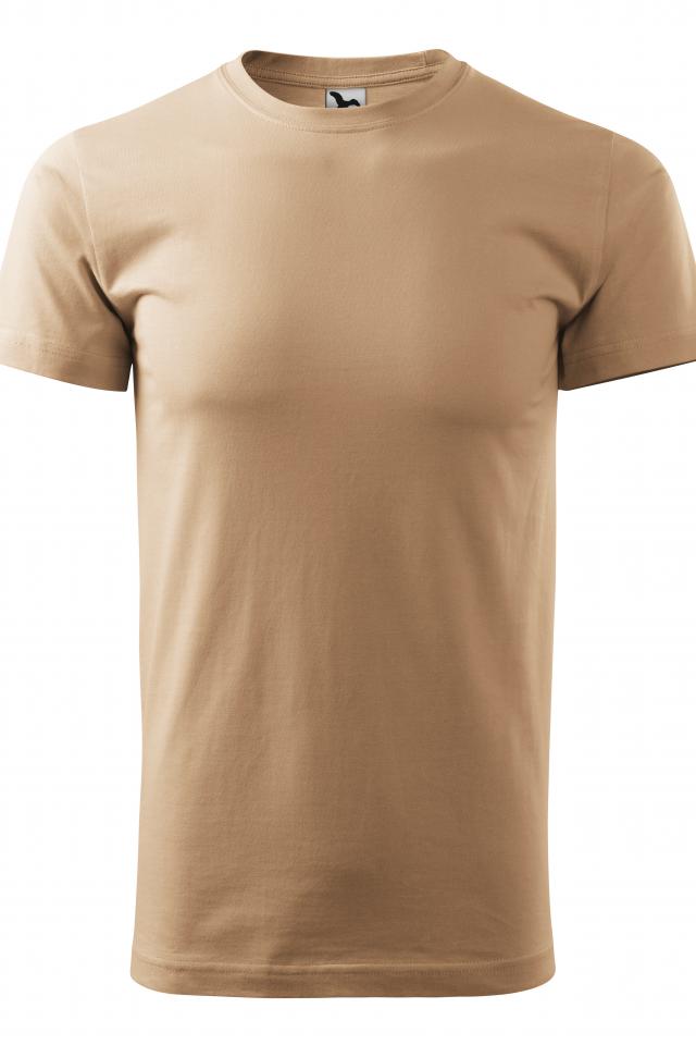 Tricou unisex Heavy New, Bej nisip